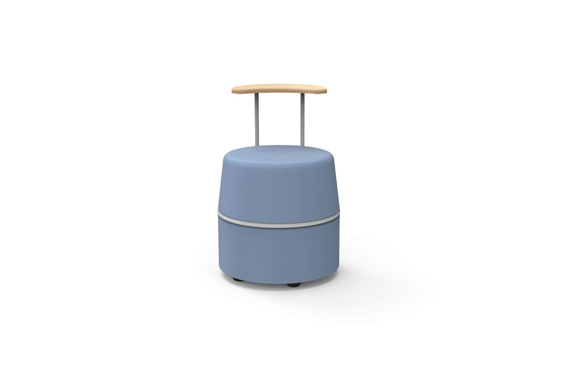 Ottoman with Laptop Table