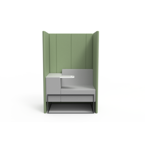 Cooke Tub Single Seater Pod with Storage & Laptop