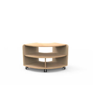 Curved Shelf Unit